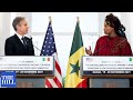 Blinken Holds Presser In Senegal As Part Of Three-Nation Tour Of Africa