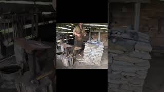 Historic Blacksmithing (Martin’s Station) #americanhistory #historical #blacksmith #history #forge