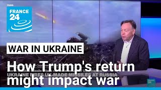 Ukraine, Russia ‘jockeying for position before Trump returns to White House’ • FRANCE 24