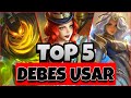 TOP 5 HEROES QUE DEBES USAR | Los Mejores Héroes Para Spamear en Todas Tus Partidas