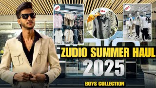 Zudio Summer Haul 2025🤯| Zudio Boys Summer Collection | Zudio Vlog | Zudio Summer Sale 2025