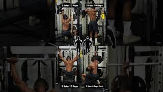 Full Shoulder Workout | Barbell Smith Machine #1