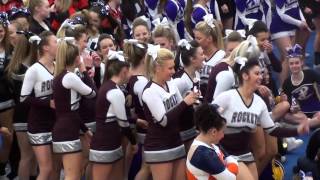 Rockridge Rockets Cheer Dancing at ICCA Invitational-Normal West High School