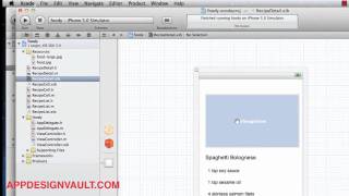 iPhone App Design Tutorial - Setting Up the Detail View - Part 3 of 10