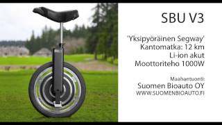 Yksipyöräinen Segway pikatestissä