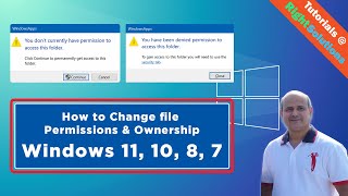 Fix “You don’t currently have permission to access this folder” Windows 11, Windows 10, 8 and 7