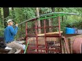 HOW TO Build A GREENHOUSE PART 2|| Bending The Hoops