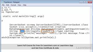 Learn Socket Programming in Java with Example in Hindi