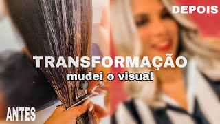 MUDANÇA DE VISUAL | FIQUEI LOIRA