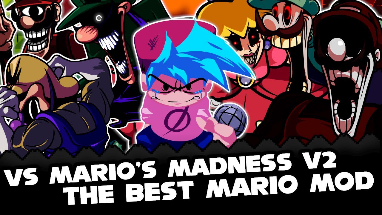 FNF | Vs Mario's Madness V2 - MX RETURNS + ALL STARS | Mods/Hard ...