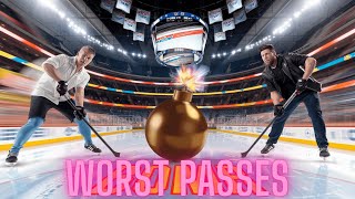 The 12 WORST! Suicide Passes in the NHL!!