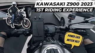 KAWASAKI Z900 2023 | 1ST RIDING EXPERIENCE - DAH LAMA TAK BAWA BIG BIKE!