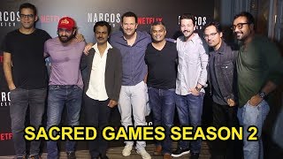 Sacred Games Season 2 I Saif Ali Khan, Nawazuddin Siddiqui And Anurag Kashyap