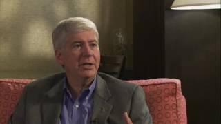 Governor Rick Snyder Interview