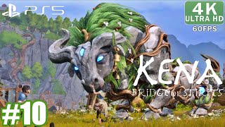 【PS5】KENA(ケーナ) 精霊の橋  -アディラの愛攻略 ツタの騎士戦、ルーファスの復活【4K HDR】#10  - 実況なし