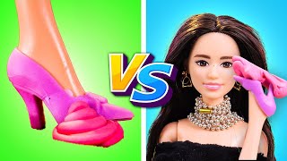 RICH VS POOR DOLL SUMMER MAKOVER CRAFTS #2 || Insane Doll Makeover Tips by LaLa Zoom!