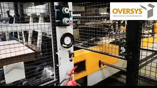 VIDEO OVERSYS U58961021 BAHMÜLLER FOLDERLINE WITH GLUER, TAPER, STITCHER AND BUNDLER