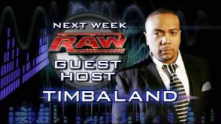 RAW Guest Host: Timbaland