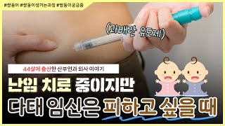 쌍둥이는 어떻게 생기나요?🤔｜난임 치료도 이렇게 하면 쌍둥이 임신 확률이 떨어집니다! - [노노산부인과 ep125]