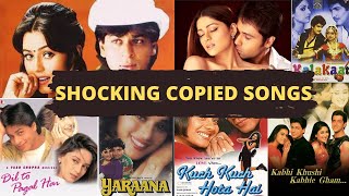 COPIED BOLLYWOOD SONGS VS ORIGINAL | BOLLYWOOD SONGS COPIED FROM ORIENT (1935 -2013)