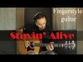 Stayin' Alive - Bee Gees (fingerstyle acoustic guitar - by Ivan Avicolli)