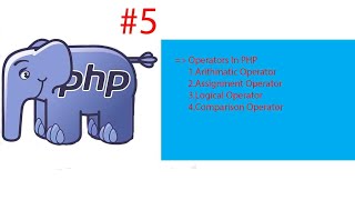 Operators in PHP | PHP Tutorial #5