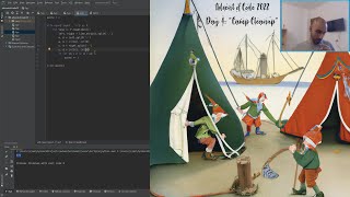 Advent of Code 2022 (python) - day 4 "Camp Cleanup"