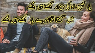 Main Samjhta Tha Meray Yaar Samjhtay Hain Mujhay - Shahid Zaki Poetry - Sad Urdu Poetry -Urdu Ghazal