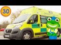 Real Ambulances For Children With Gecko | Gecko's Real Vehicles | Educational Videos For Toddlers