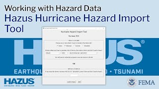 Hazus | Hazus Hurricane Hazard Import Tool (HHIT)