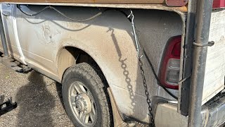 New Torklift truck camper tie downs installed on truck