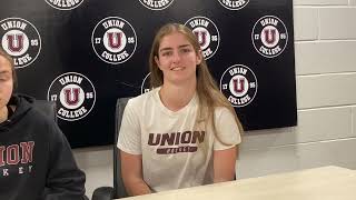 Union women's hockey hosts St. Lawrence, Clarkson this weekend