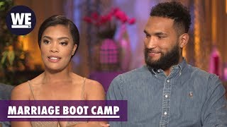 Meet Mehgan James \u0026 DeAndre Perry | Marriage Boot Camp: Reality Stars | WE tv