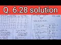 Q. 6.28: Design a counter with the following repeated binary sequence 0, 1, 2, 4, 6 Use D flip-flops