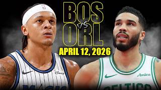 Boston Celtics vs Orlando Magic Full Game Highlights – April 12, 2026 | NBA Season