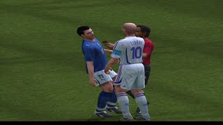 PES 6 - Zidane is angry 😄