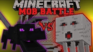 ENDER DRAGON VS GHAST - Minecraft Mob Battles - Arena Battle