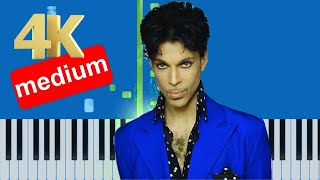 Prince - Raspberry Beret (Medium) Piano Tutorial 4K