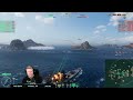 world of warships quick cut tier vii premium british battleship hms collingwood ranked gameplay