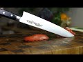 yamawaki srs15 240mm migaki dragon engraved gyuto vs tomato