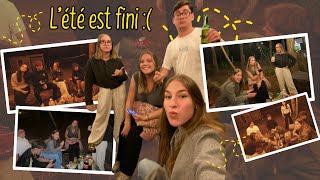 L'été est fini :( - le dernier vlog d'été