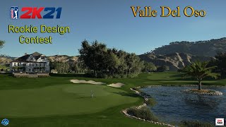 PGA TOUR 2K21 - Valle Del Oso (Rookie Design Contest)
