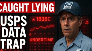 🚨USPS Management Caught Lying About Undertime | The Data Trap Exposed😠