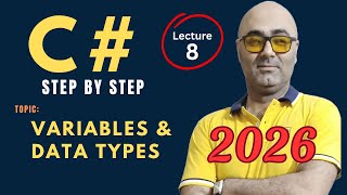 C# Data types and Variables β Beginner Friendly Tutorial β Csharp programming 2026