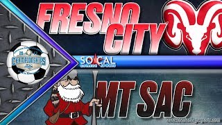 CCCAA Men's Soccer Semifinal: Fresno City vs Mt SAC - 12/1 - 4pm