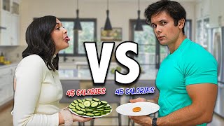 Eat Twice As Much, Keep Calories The Same (Healthy vs Unhealthy)