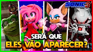 7 PERSONAGENS QUE PODEM APARECER EM SONIC 3 O FILME