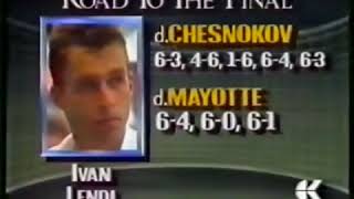 Boris Becker vs Ivan Lendl ||US Open 1989 FINAL|| FULL MATCH