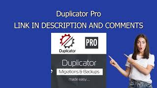 Duplicator Pro Cheap Lifetime for Unlimited Websites WordPress Plugin