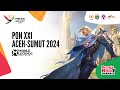 🔴 LIVE | PON XXI ACEH-SUMUT ESPORTS DAY 6 - Babak Final Mobile Legends: Bang Bang